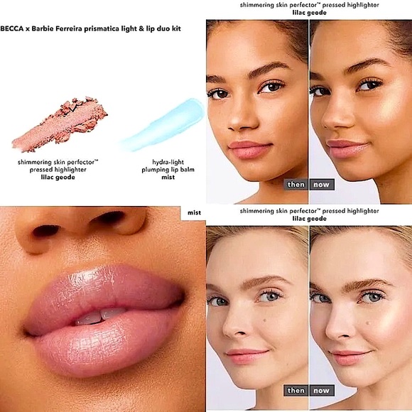 🆕💜BECCA x BARBIE FERREIRA: Prismatica Light & Lip Duo - Picture 5 of 6